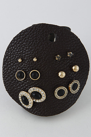 Simple Yet Shiny Earrings Set 6HAD3